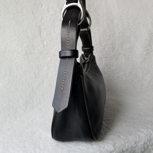 Dooney & Bourke Small Black Hobo Handbag - Picture 5 of 12